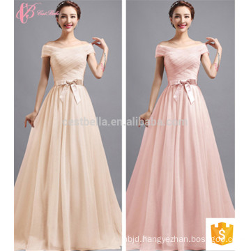 Colorful Cheap Long Plain Dyed OEM Service Plus Size Bridesmaid Dress